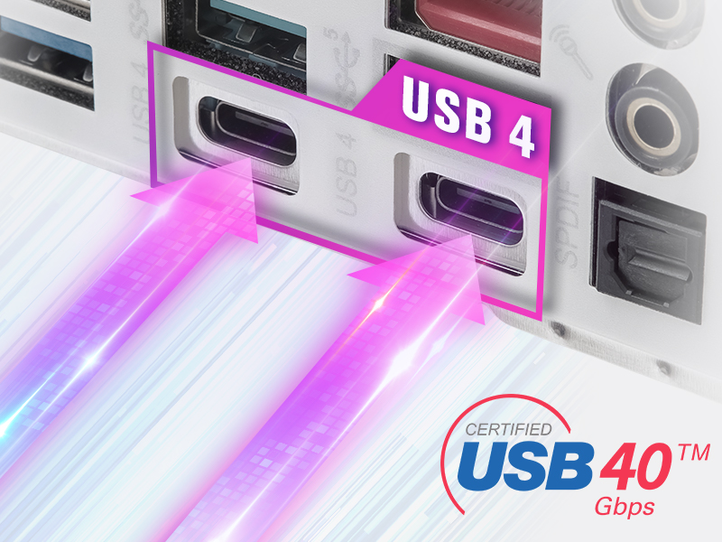 Enhanced USB4 Type-C